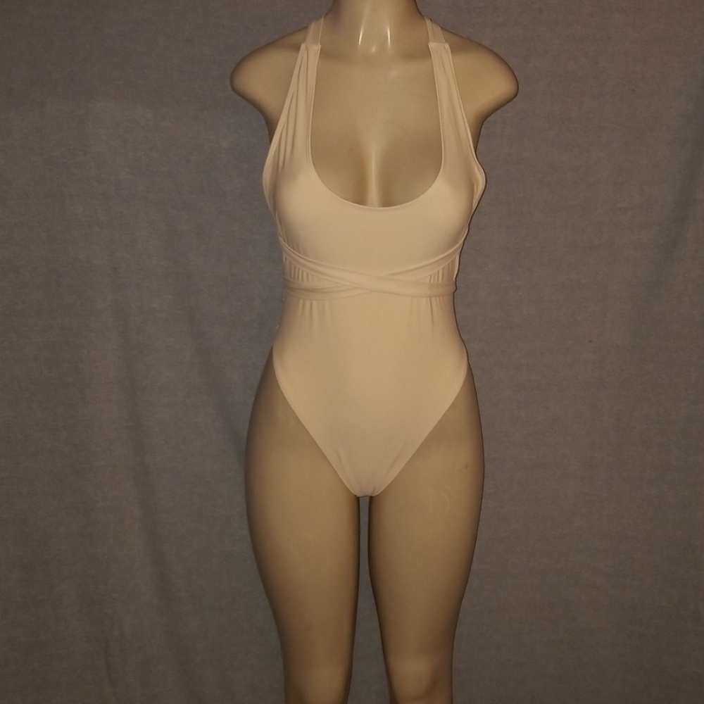 One piece Nude Swimsuit